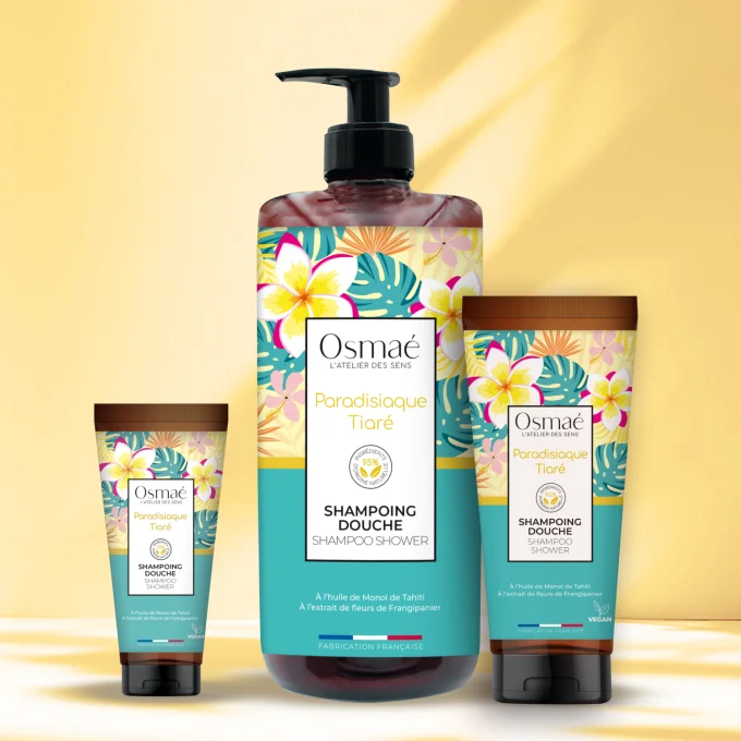 Shampoing douche Paradisiaque Tiaré 200ml